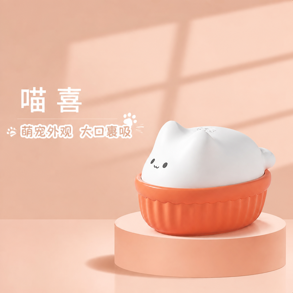 60元的悦己惊喜？谜姬喵喜测评：软萌小白猫的双模入门神器